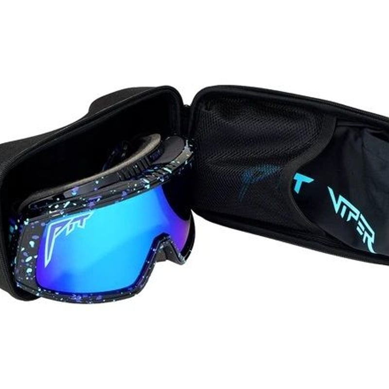 GOGGLES/MIDNIGHT Mirrored Lens and Low L (PITVI