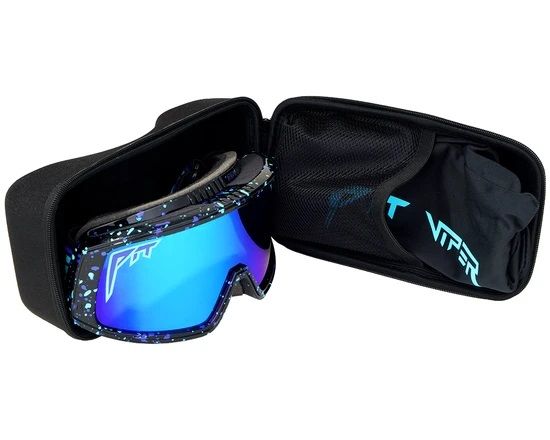 GOGGLES/MIDNIGHT Mirrored Lens and Low L (PITVI
