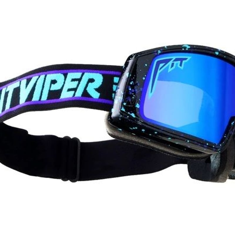 GOGGLES/MIDNIGHT Mirrored Lens and Low L (PITVI