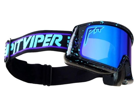GOGGLES/MIDNIGHT Mirrored Lens and Low L (PITVI