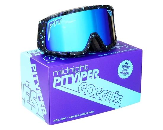 Pit Viper Night Fall 偏光ゴーグル GOGGLES/MIDNIGHT Mirrored Lens and Low L (PITVI