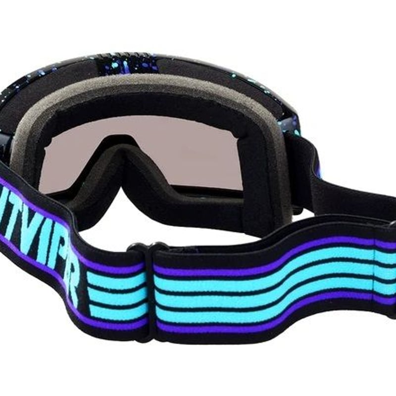 GOGGLES/MIDNIGHT Mirrored Lens and Low L (PITVI