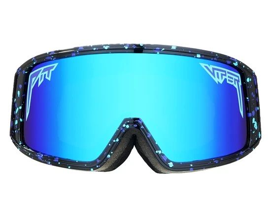 GOGGLES/MIDNIGHT Mirrored Lens and Low L (PITVI