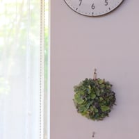 秋色紫陽花のリース №１