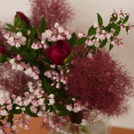スモークツリーの花束