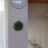 秋色紫陽花のリース  №２