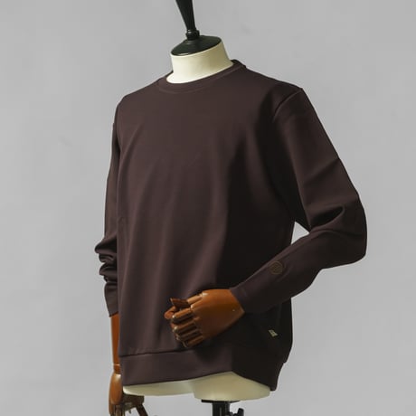 TRATTO [ 31-2262810 ] ﾒｲｽﾄﾚｯﾁﾀﾞﾝﾎﾞｰﾙ【裾切替長袖Tｼｬﾂ】 - ｼﾙﾊﾞｰｸﾞﾚ-(13)