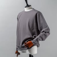 TRATTO [ 31-2252810 ] ﾒｲｽﾄﾚｯﾁﾀﾞﾝﾎﾞｰﾙ【裾切替長袖Tｼｬﾂ】】 - ｸﾞﾚｰ(15)