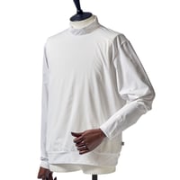 TRATTO [ 31-2231210 ] Primeflex【長袖裾切替ﾓｯｸﾈｯｸ】 - ｵﾌﾎﾜｲﾄ(05)