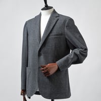 TRATTO[ 31-4252910 ] NEEDLE stretch jq【SB-2Bｼﾞｬｹｯﾄ】- ﾁｬｺｰﾙｸﾞﾚｰ(18)