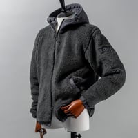 TRATTO [ 31-5242010 ] ﾄｽｶｰﾅﾎﾞｱ【ﾌﾙZIPﾌｰﾃﾞｨー】 - ﾁｬｺｰﾙｸﾞﾚｰ(18)