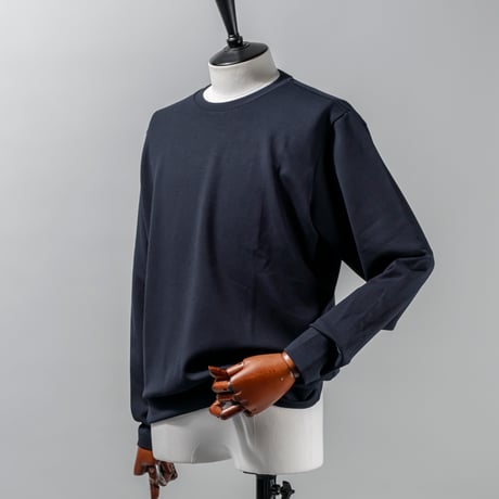 TRATTO [ 31-2252810 ] ﾒｲｽﾄﾚｯﾁﾀﾞﾝﾎﾞｰﾙ【裾切替長袖Tｼｬﾂ】】 - ｼﾙﾊﾞｰｸﾞﾚ-(13)