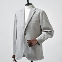 TRATTO[ 31-4252910 ] NEEDLE stretch jq【SB-2Bｼﾞｬｹｯﾄ】- ｼﾙﾊﾞｰｸﾞﾚｰ(13)