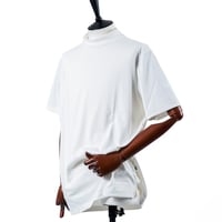 TRATTO [ 31-2251240 ] E-MENﾘﾊﾞｰ天竺【半袖ﾓｯｸﾈｯｸｼｬﾂ】 - ｵﾌﾎﾜｲﾄ(05)