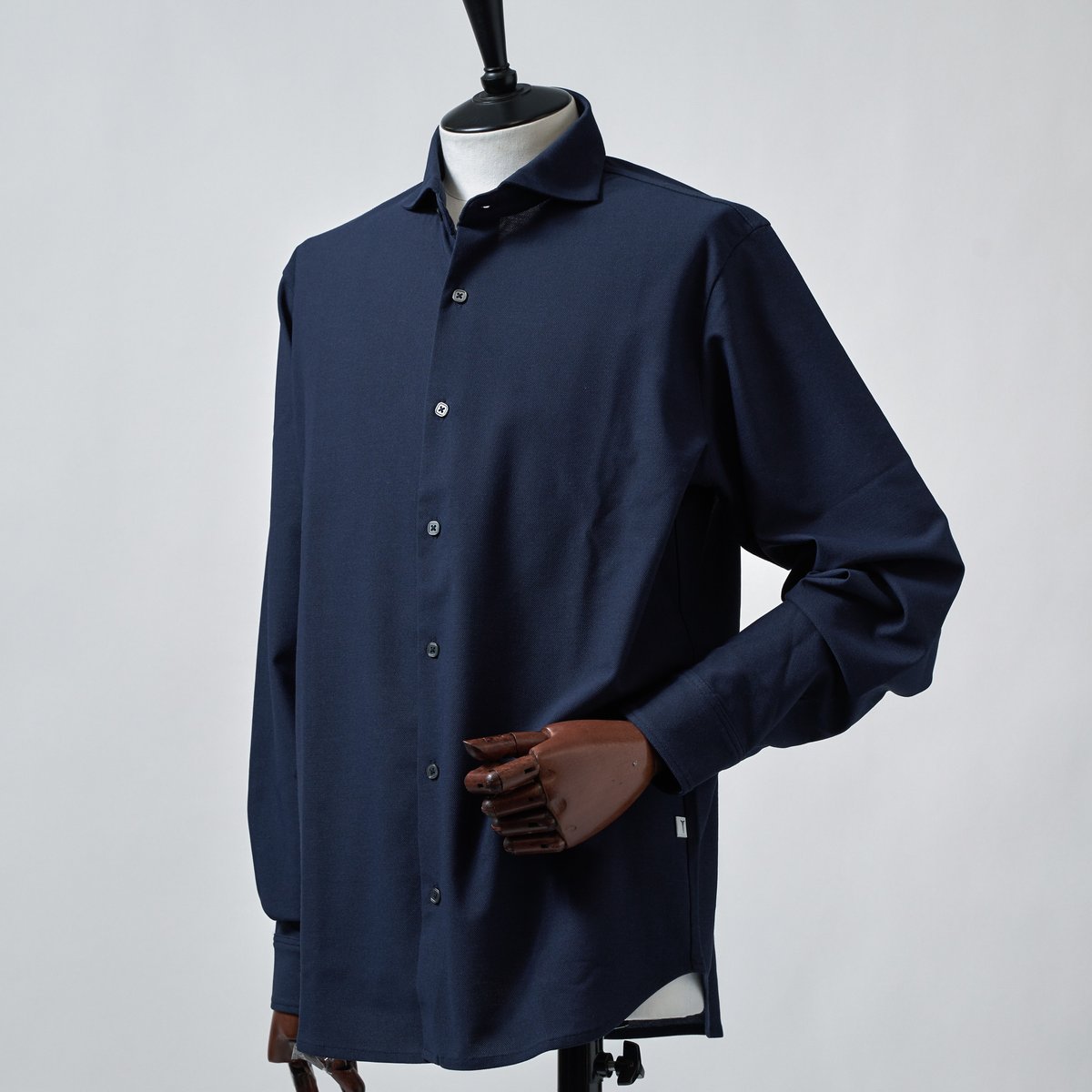 TRATTO [ 31-2252910 ] ＆WARPｶﾉｺﾌｪｲｽ【前開き長袖ｼｬﾂ】 -