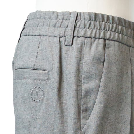 TRATTO [ 31-7261318 ] ｶﾁｵﾝﾐｯｸｽ麻調ｽﾗﾌﾞｽﾄﾚｯﾁ【2ﾀｯｸｸﾛｯﾌﾟﾄﾞ】 - ﾈｲﾋﾞｰ(98)