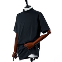 TRATTO [ 31-2251240 ] E-MENﾘﾊﾞｰ天竺【半袖ﾓｯｸﾈｯｸｼｬﾂ】 - ﾌﾞﾗｯｸ(19)