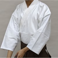 櫻屋印 合気道着 Aikido-Gi ＃526（晒一重/綿ポリ混紡 White/Cotton