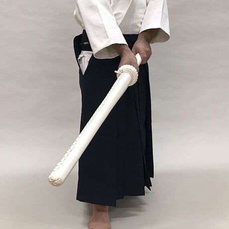袋竹刀(鍔付)　Fukuroshinai with tsuba