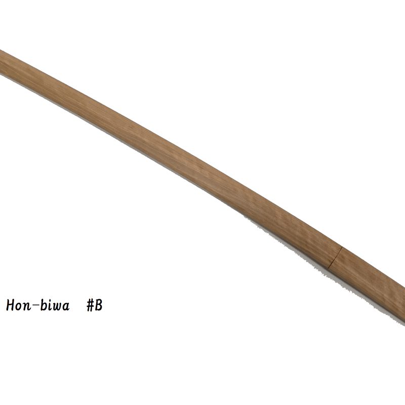 特価 Special price 本枇杷木刀（剣峰蛤帽子/大刀）Hon-biwa Bokuto