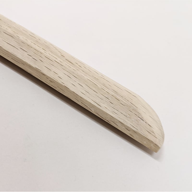 白樫38木刀（平峰蛤帽子）Long Bokuto (White oak