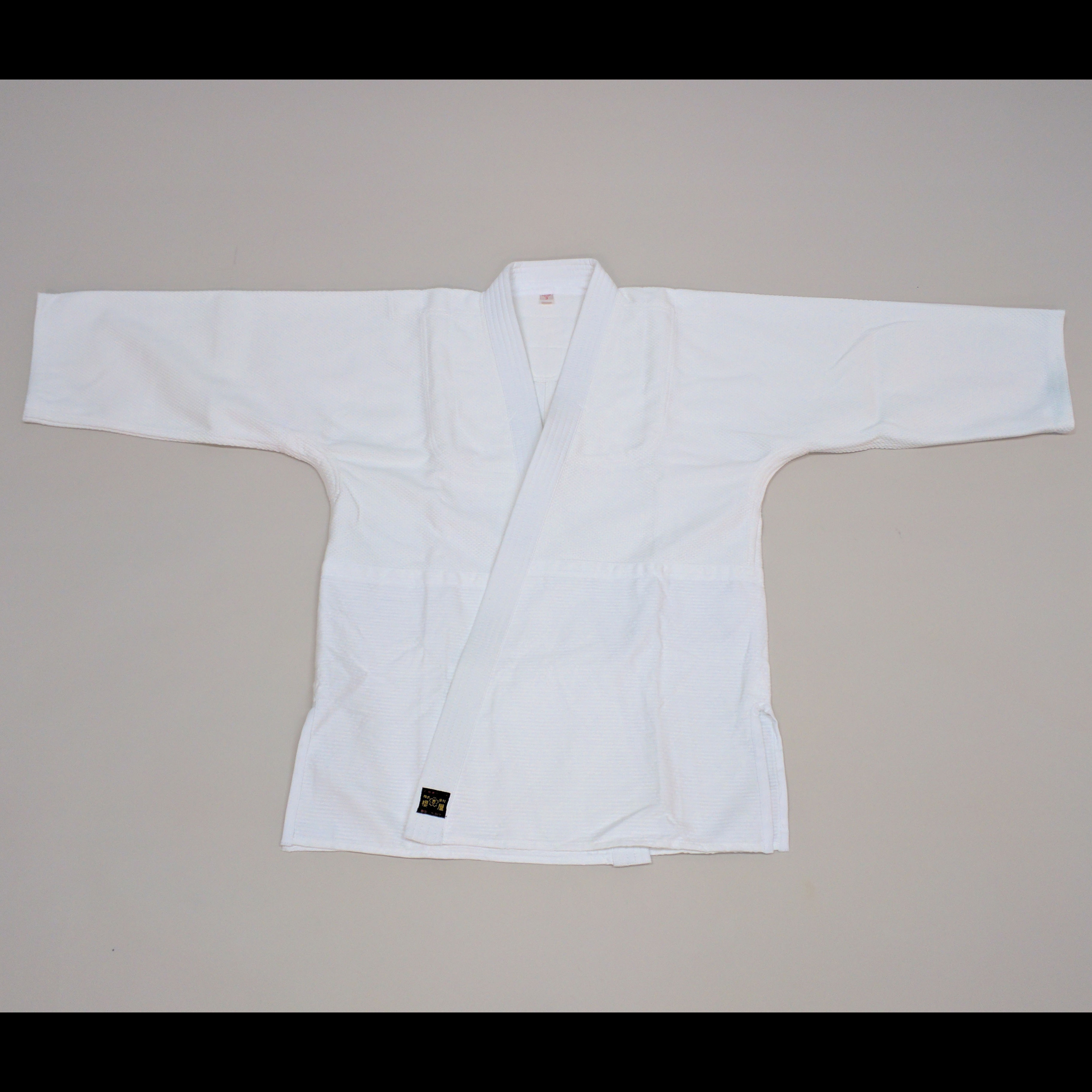 櫻屋印 合気道着 Aikido-Gi ＃525（晒一重/背継 Single layer Whi
