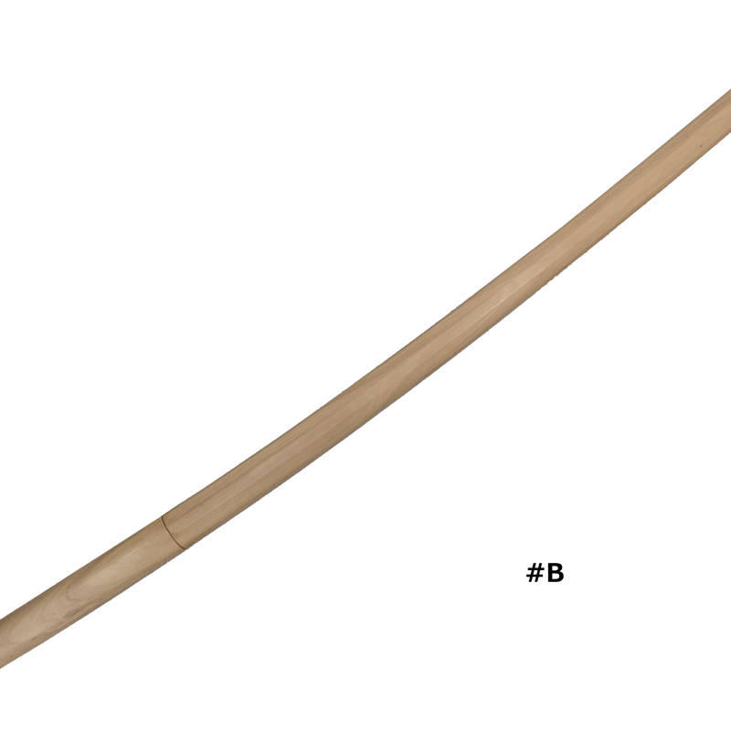 特価 Special price 本枇杷木刀（剣峰蛤帽子/大刀）Hon-biwa Bokuto