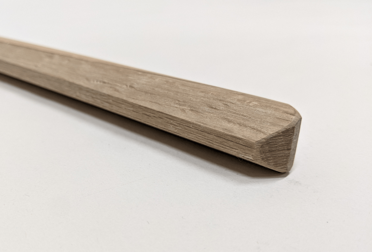 白樫香取神道流木刀 Katori-shinto-ryu Bokuto (White oak)