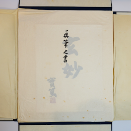 ②【真筆の書「玄妙」付】『武者小路実篤画冊』（角川書店） | モクレン文庫