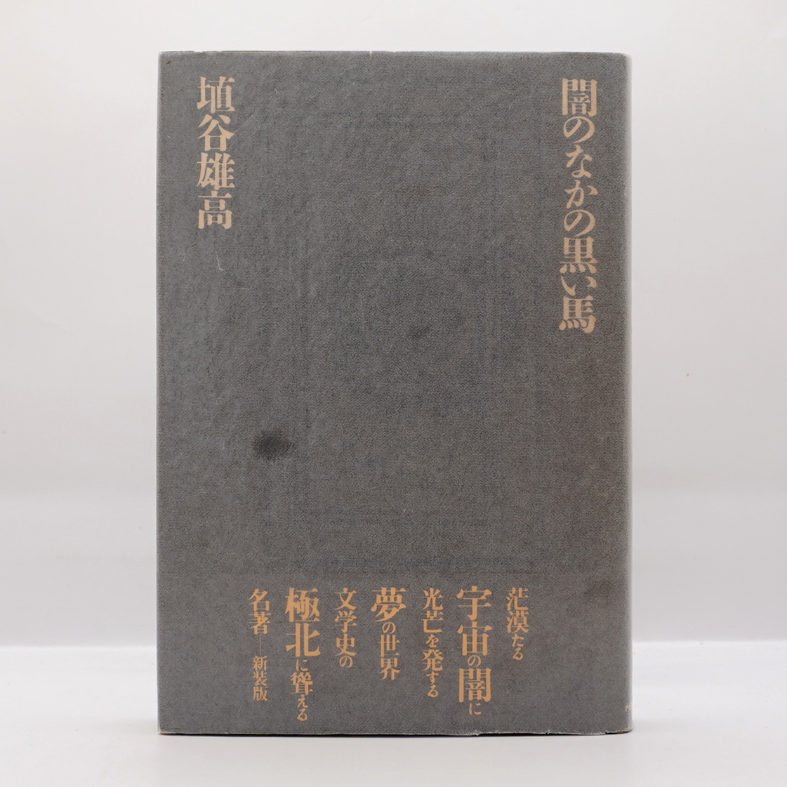 埴谷雄高『闇のなかの黒い馬 夢についての九つの短篇』（筑摩書房 