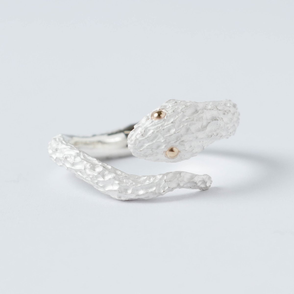 SNAKE] リング (SILVER/K18) | ARAI METAL WORKS