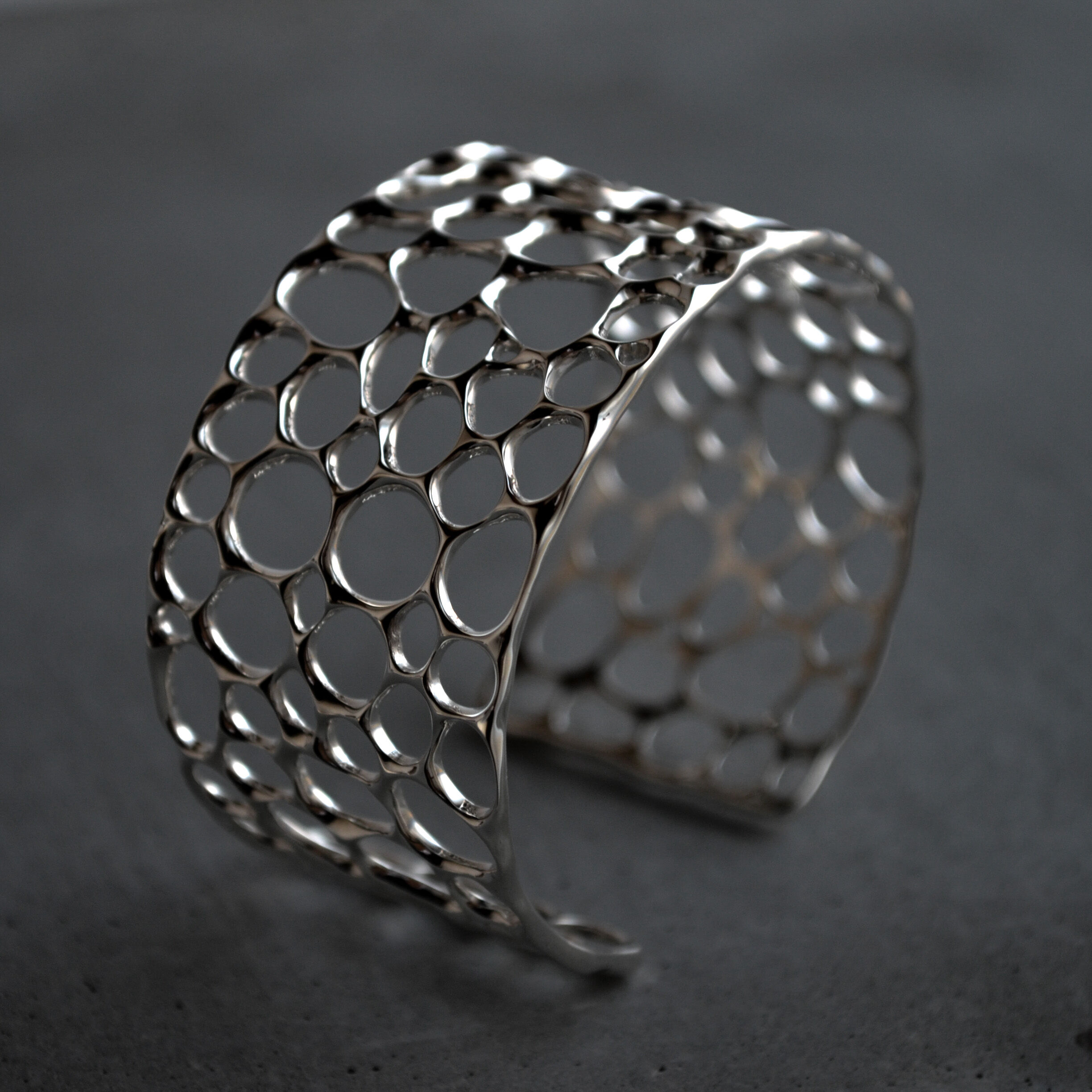 MINAMO] 30mm バングル (SILVER925) | ARAI METAL WORKS
