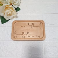 お散歩ダックス ♪トレー ~Let's be smiling~