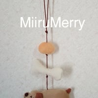 アロマ・ミニチュアダックス♡オーナメント（ラベンダーの香り）