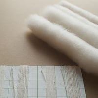 手紡ぎ糸と篠綿の研究セット