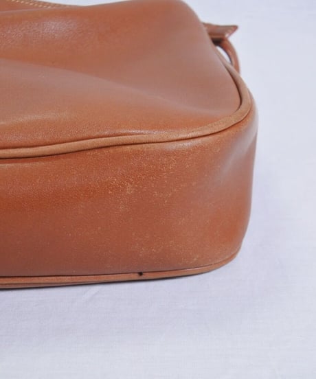 COACH ブラウン×レザー バッグ