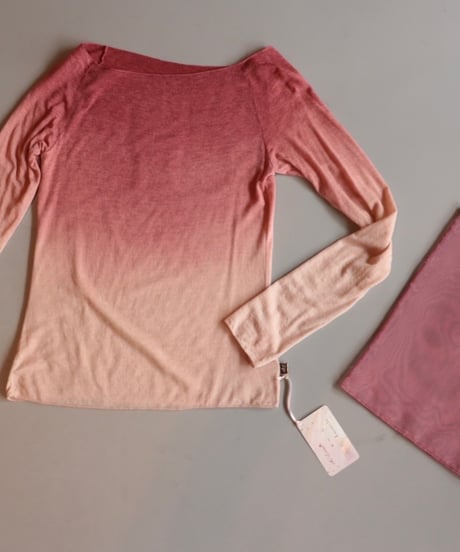 【No. 41】Ai Loves x Primavera tutu グラデーション テンセルウールロングTシャツ