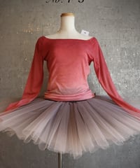 【No. 75】Ai Loves x Primavera tutu グラデーション テンセルウールロングTシャツ