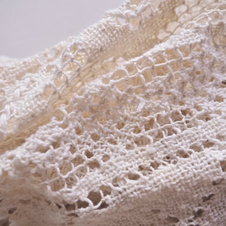 original remake filet lace wide pants (IV)