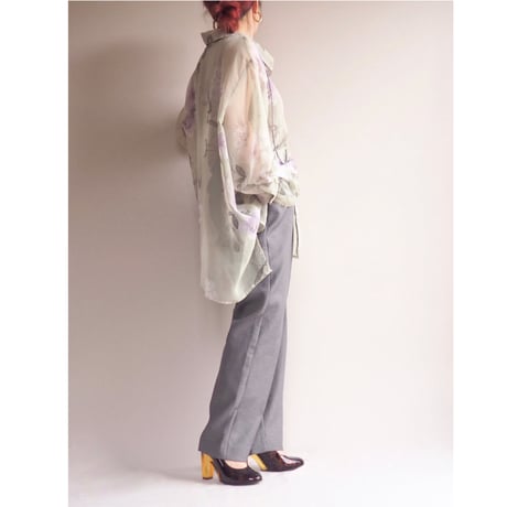 "alfred dunner" grey easy pants