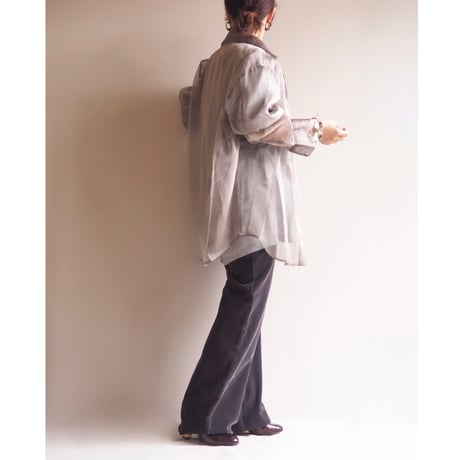 90s ”EMPORIO ARMANI" velvet pants
