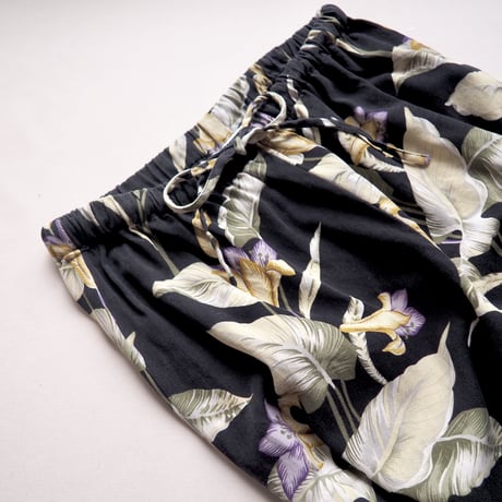 ”Coldwater Creek" floral silk easy pants