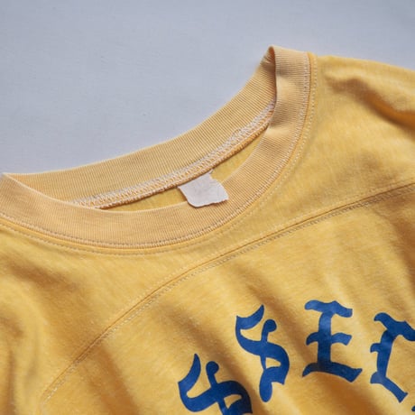 80〜90s print football t-shirts
