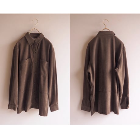 "Alfred Dunner" faux suede blouse & maxi skirt set