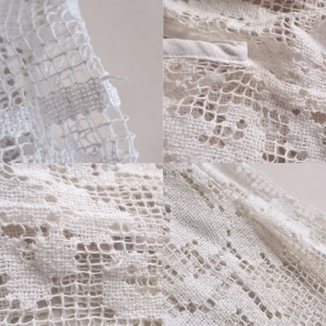 original remake filet lace tunic dress (A)