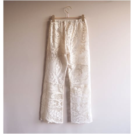 original remake patchwork lace pants (A)
