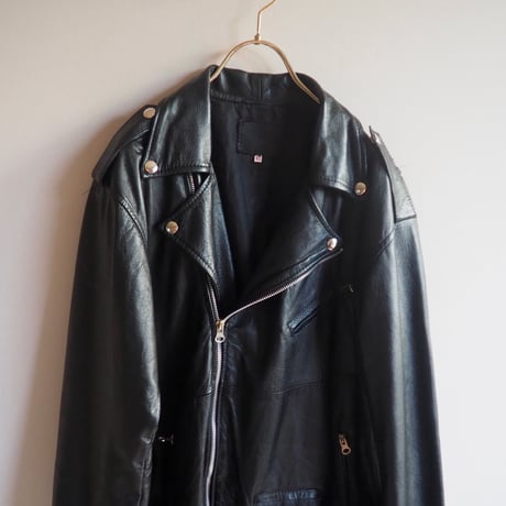 vintage leather riders jacket
