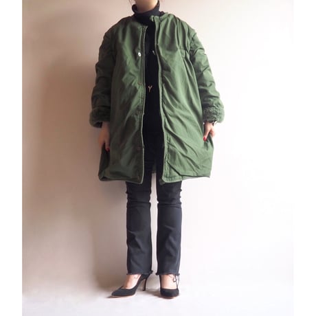 Swedish army M-59 reversible boa liner coat