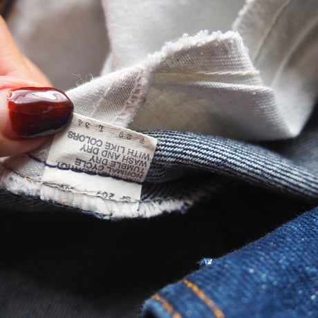 80s made in USA Levi's 646 cutoff denim