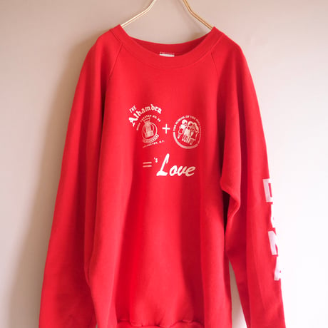 90s "Fruit Of The Loom" print sweat